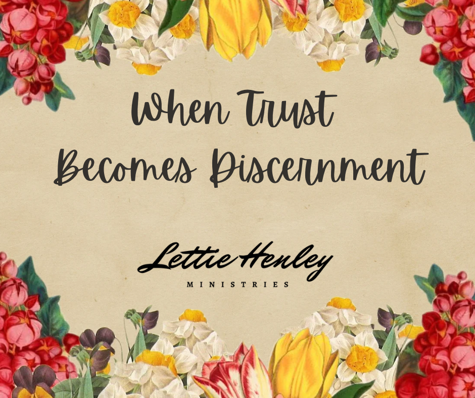 When Trust Becomes Discernment