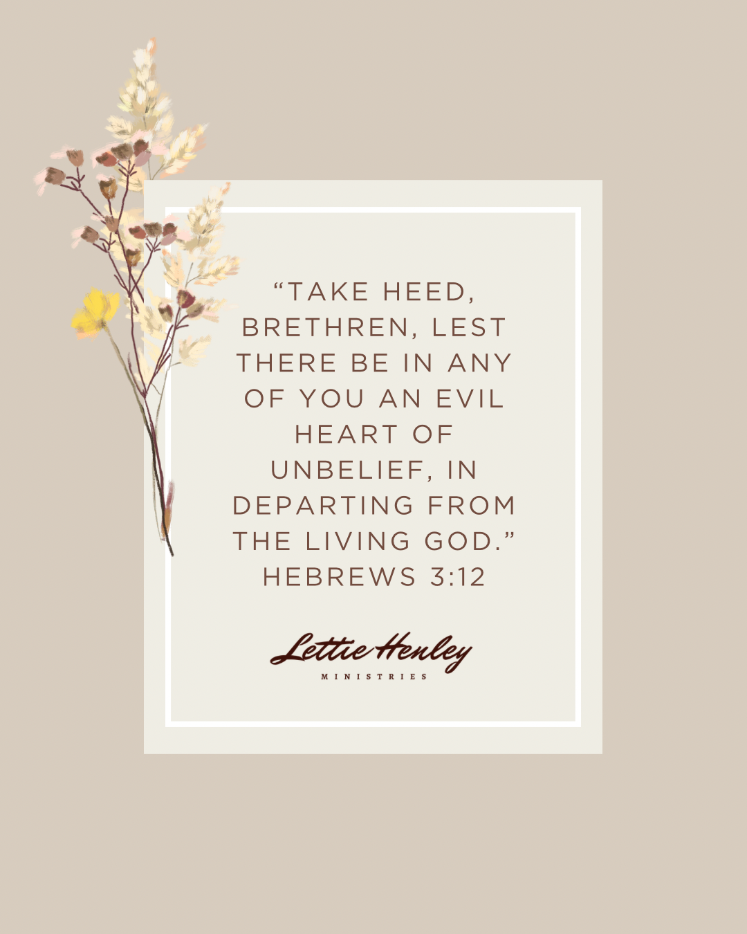 Guarding the Heart from Unbelief