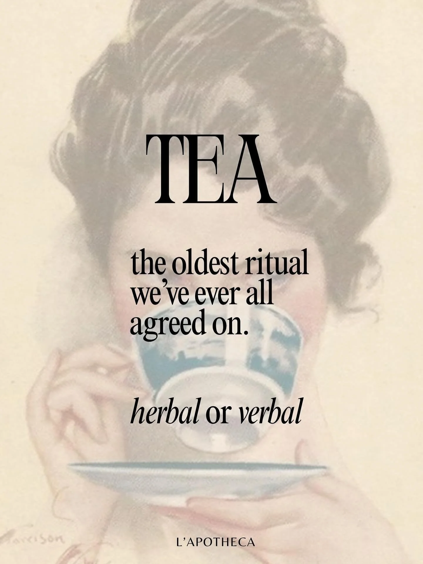 Women have been underestimated for centuries &mdash;
but never our rituals.
Tea has healed, gathered, grounded and softened us in ways
that didn&rsquo;t need scientific proof.

This week, I&rsquo;m choosing the old ways:
slowness, steam, storytelling
