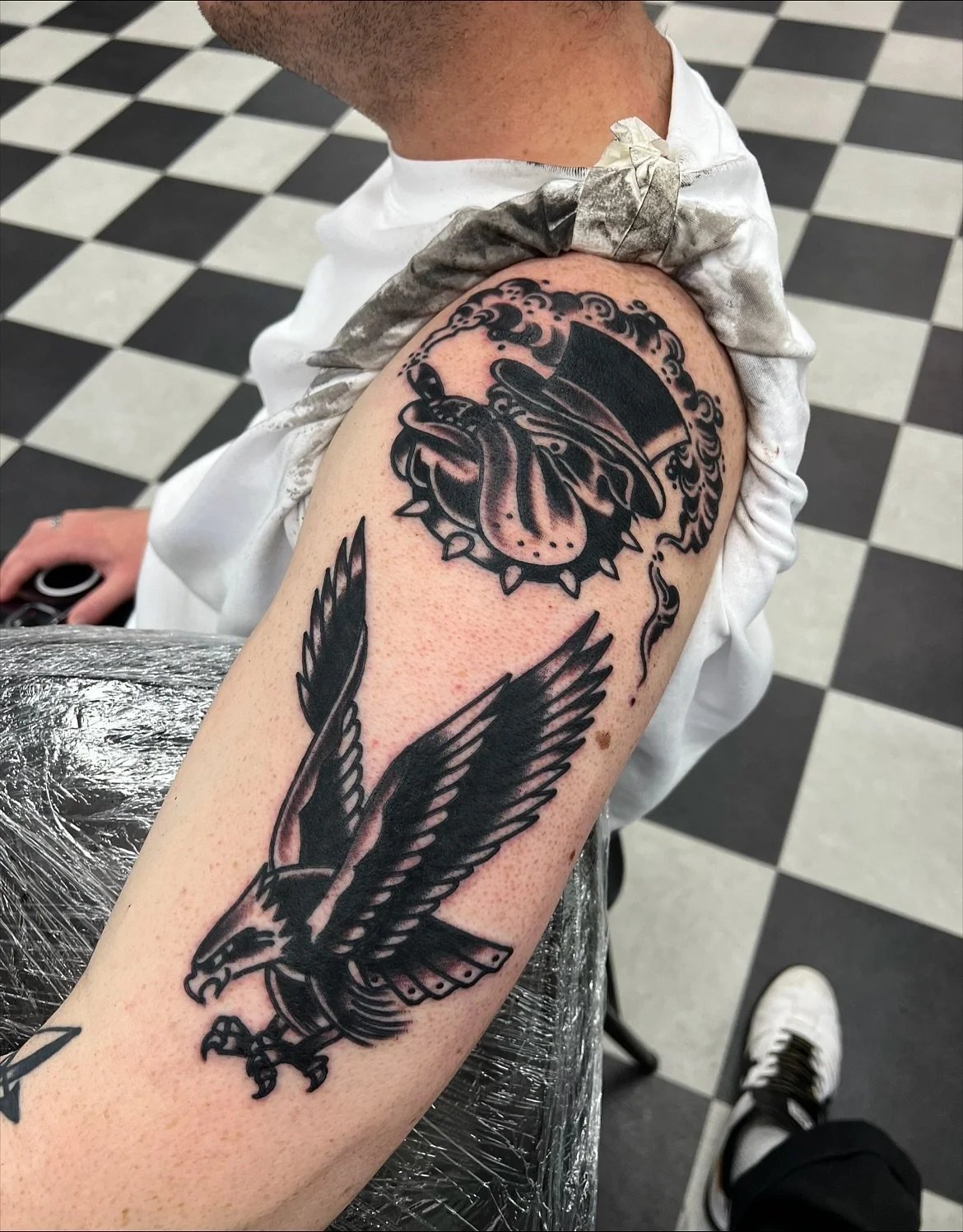 If you haven&rsquo;t heard the new @carlisletattooco shops been lots of fun. Also you might have missed I&rsquo;m now booking January to March with guestspots here and there! Stay tuned for more if this interests you! 😎😎