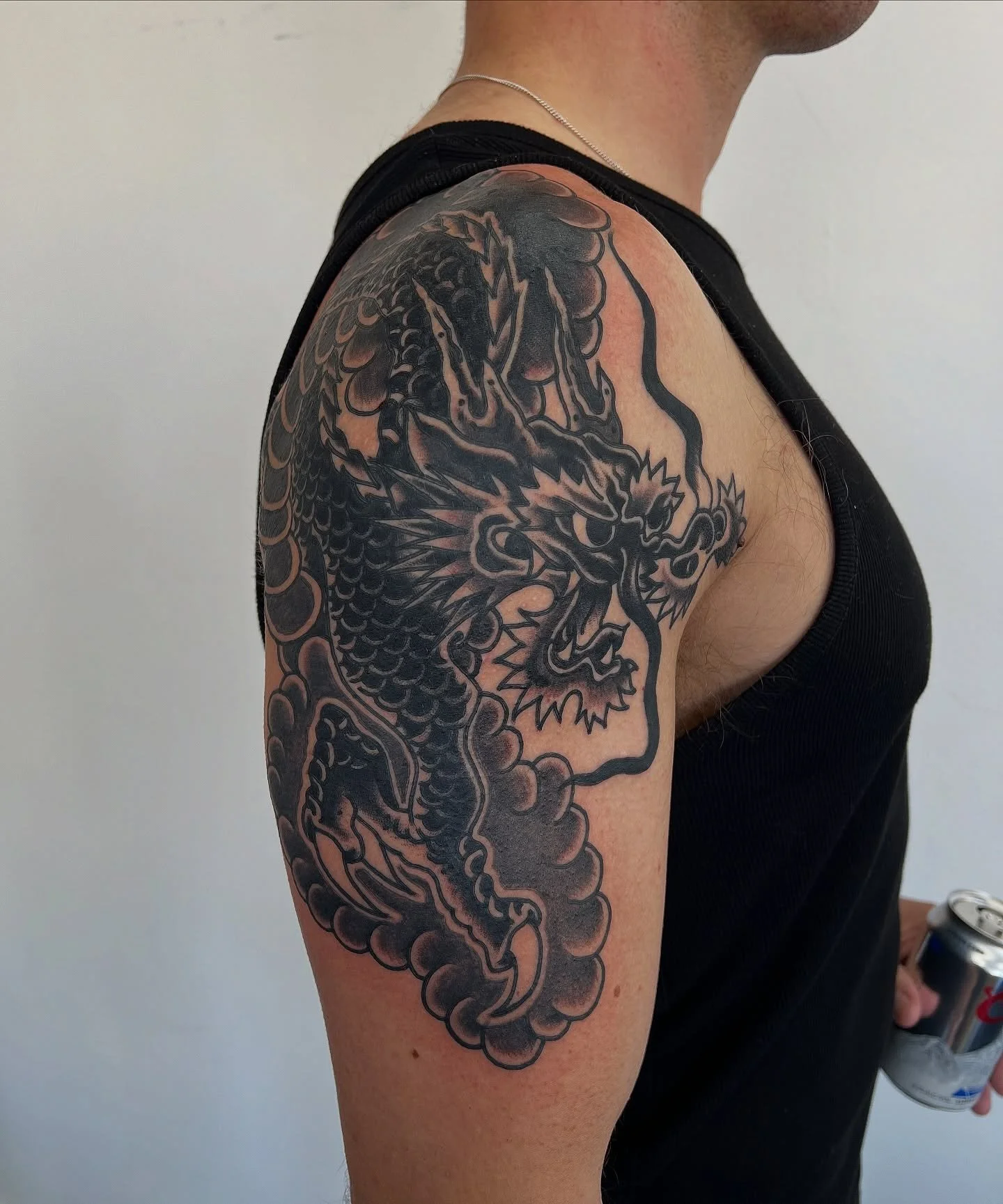 Big 🐉 to start off a new sleeve, full day sessions available within the next couple months. DM to book in!