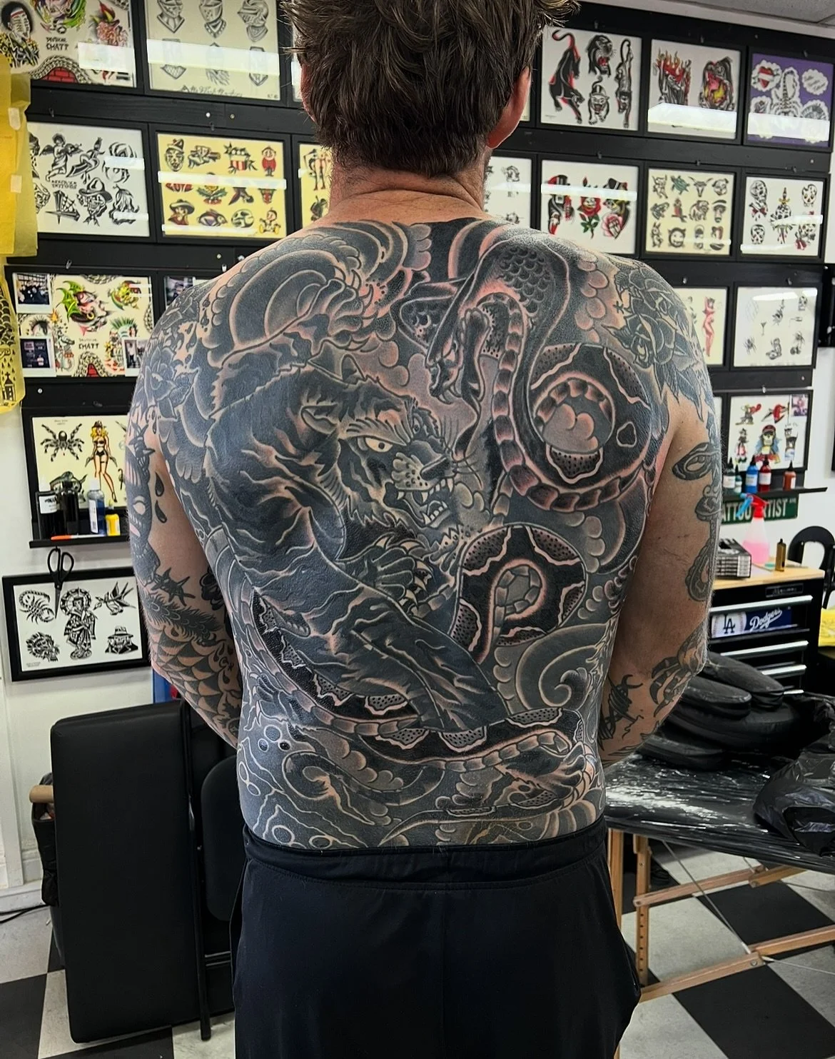 Leon&rsquo;s back all completed, we started this in November last year and did 6 sessions to complete. I&rsquo;ll get some better 📸 once it&rsquo;s all healed and settled. Now&rsquo;s the perfect time to start your back and get it summer ready. Dm t