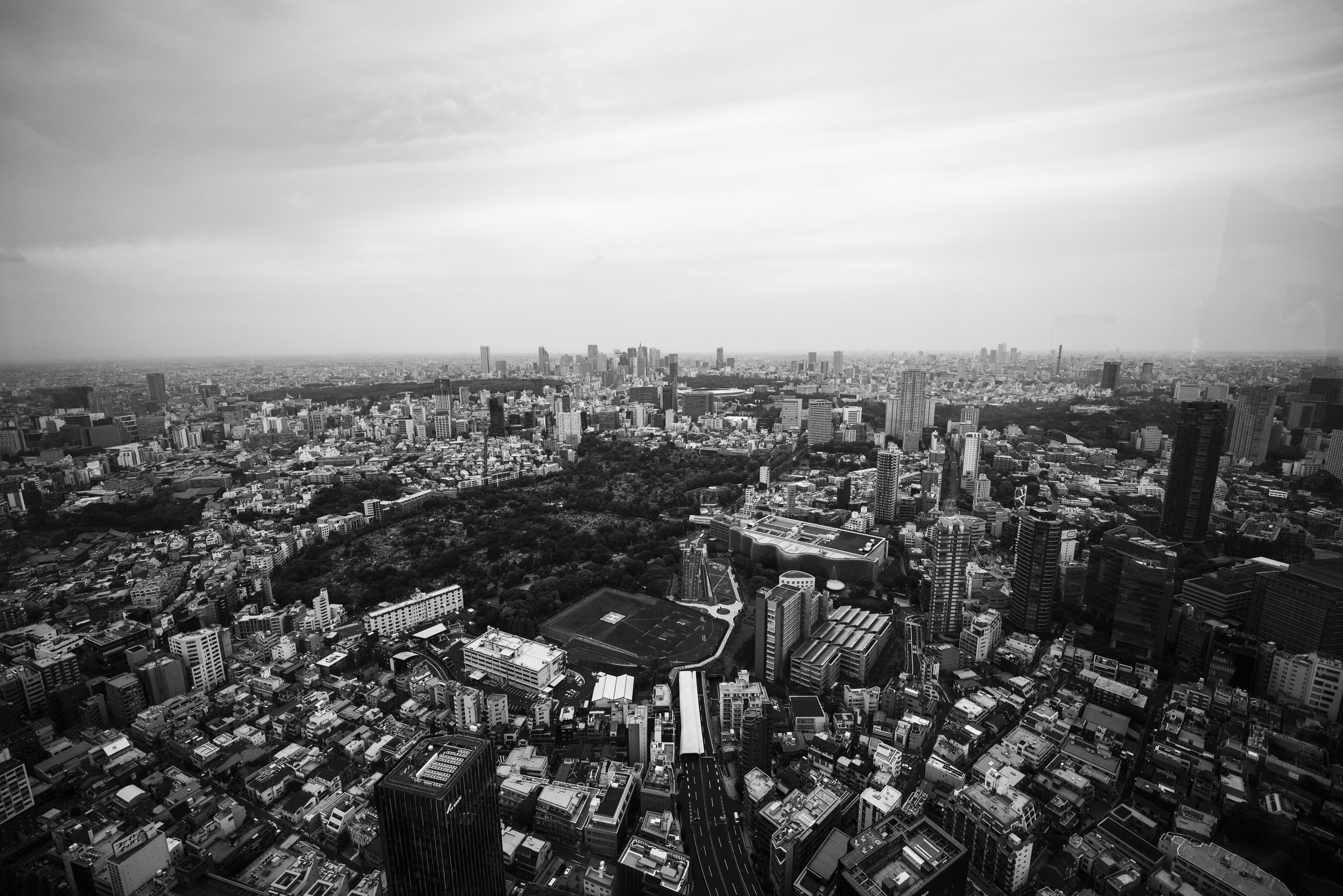 Tokyo cityscape view mori tower