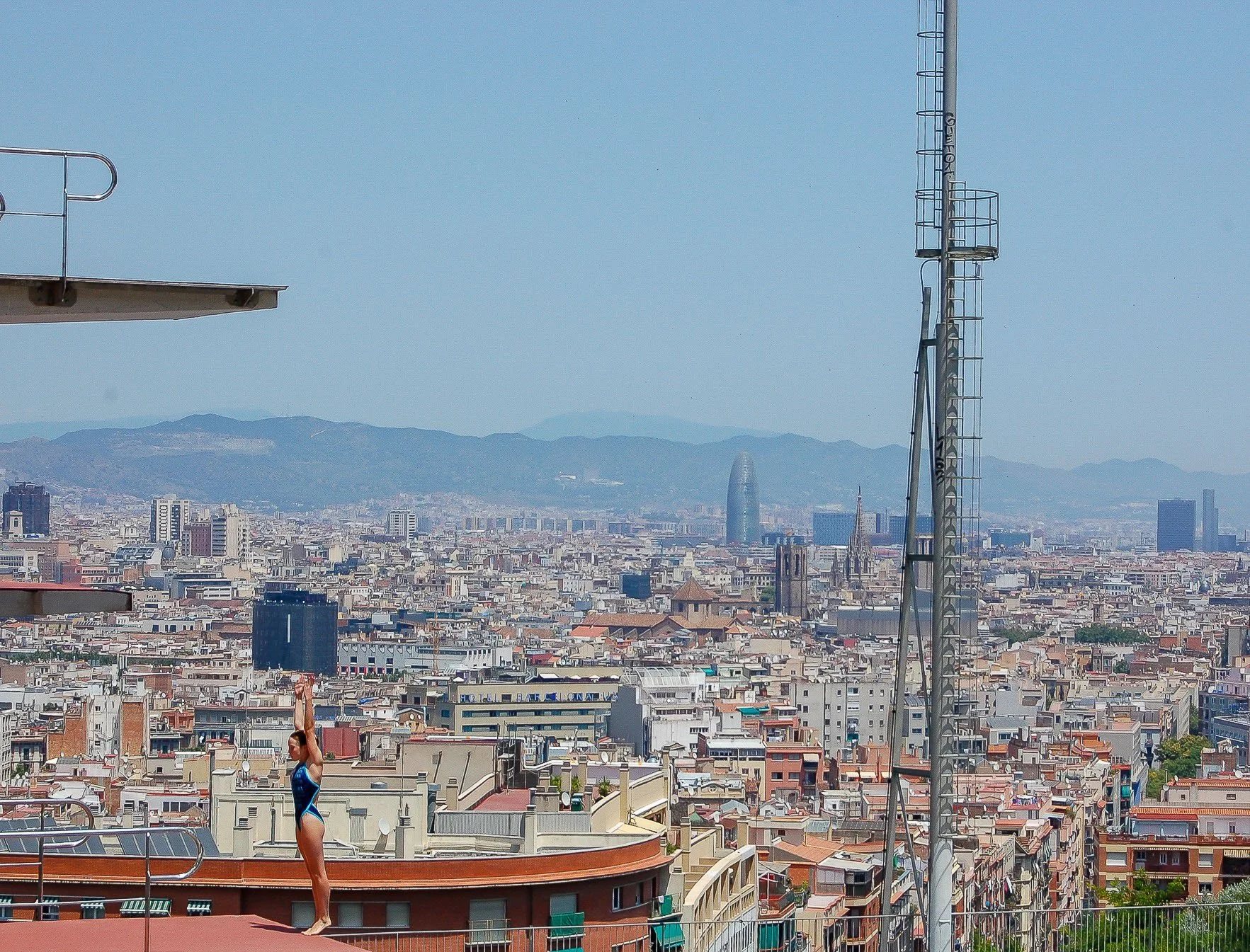 Photographing Barcelona 92 Olympic Pool