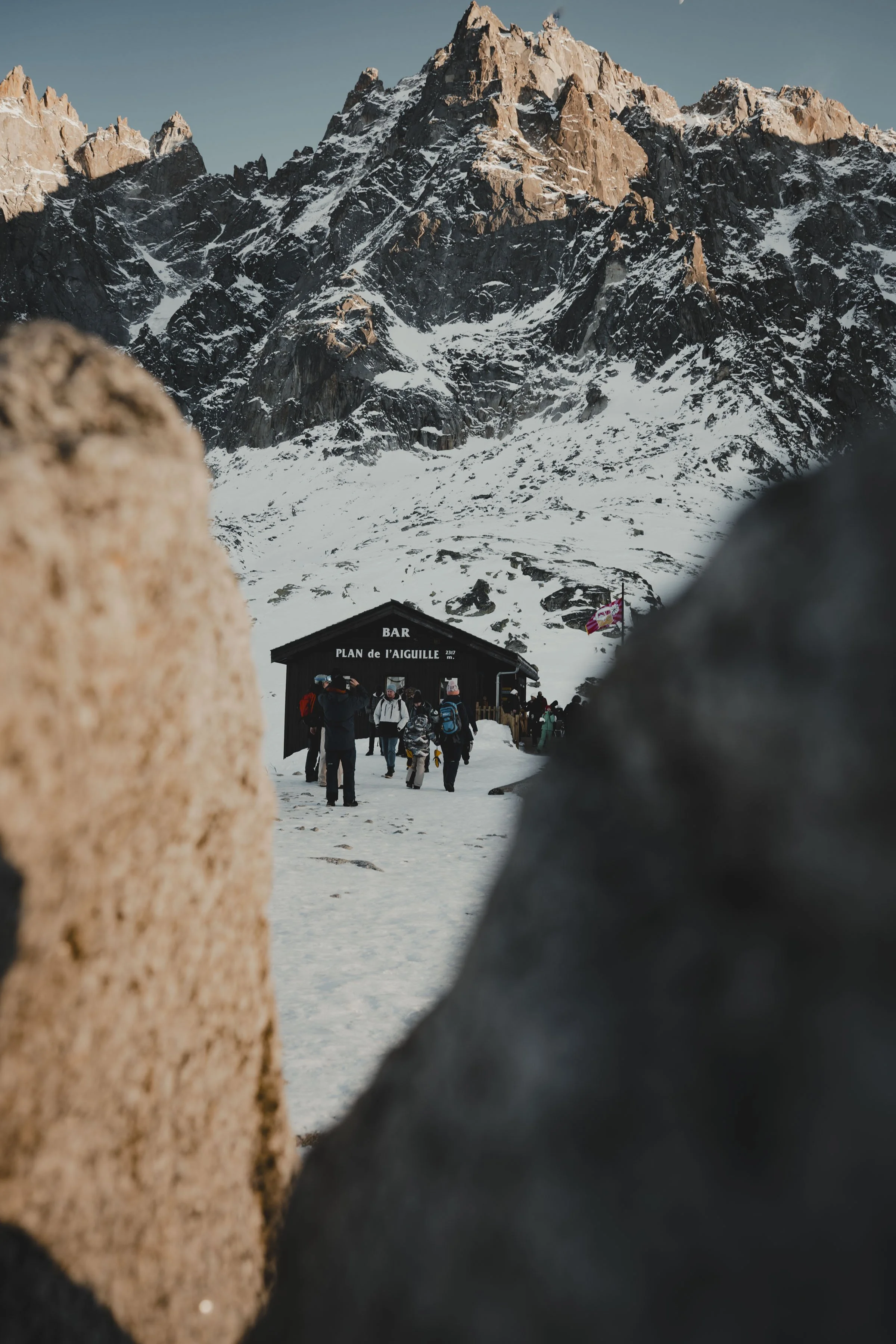 Aiguille du Midi Mont Blanc Mountain