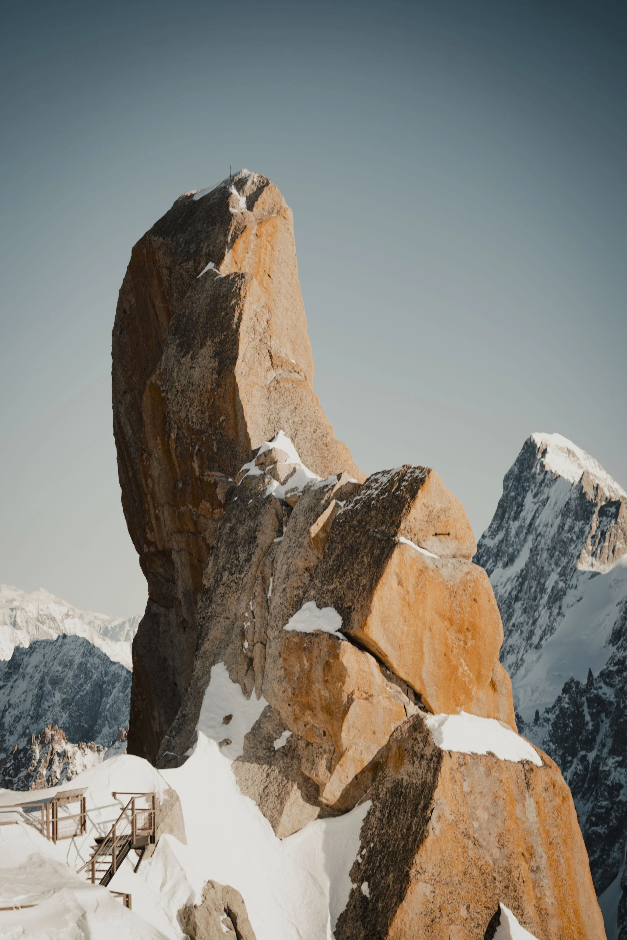 Aiguille du Midi Mont Blanc Mountain
