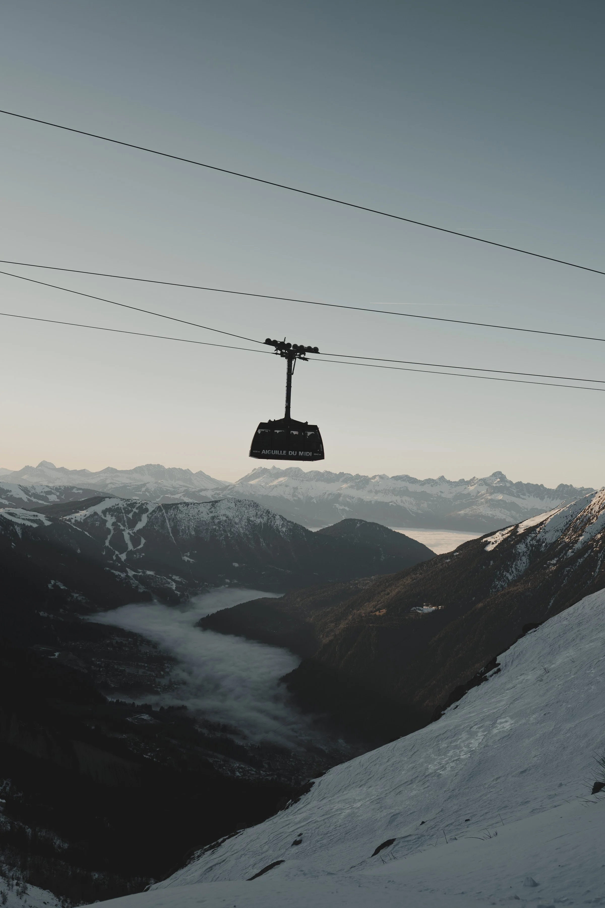 Aiguille du Midi Mont Blanc Mountain