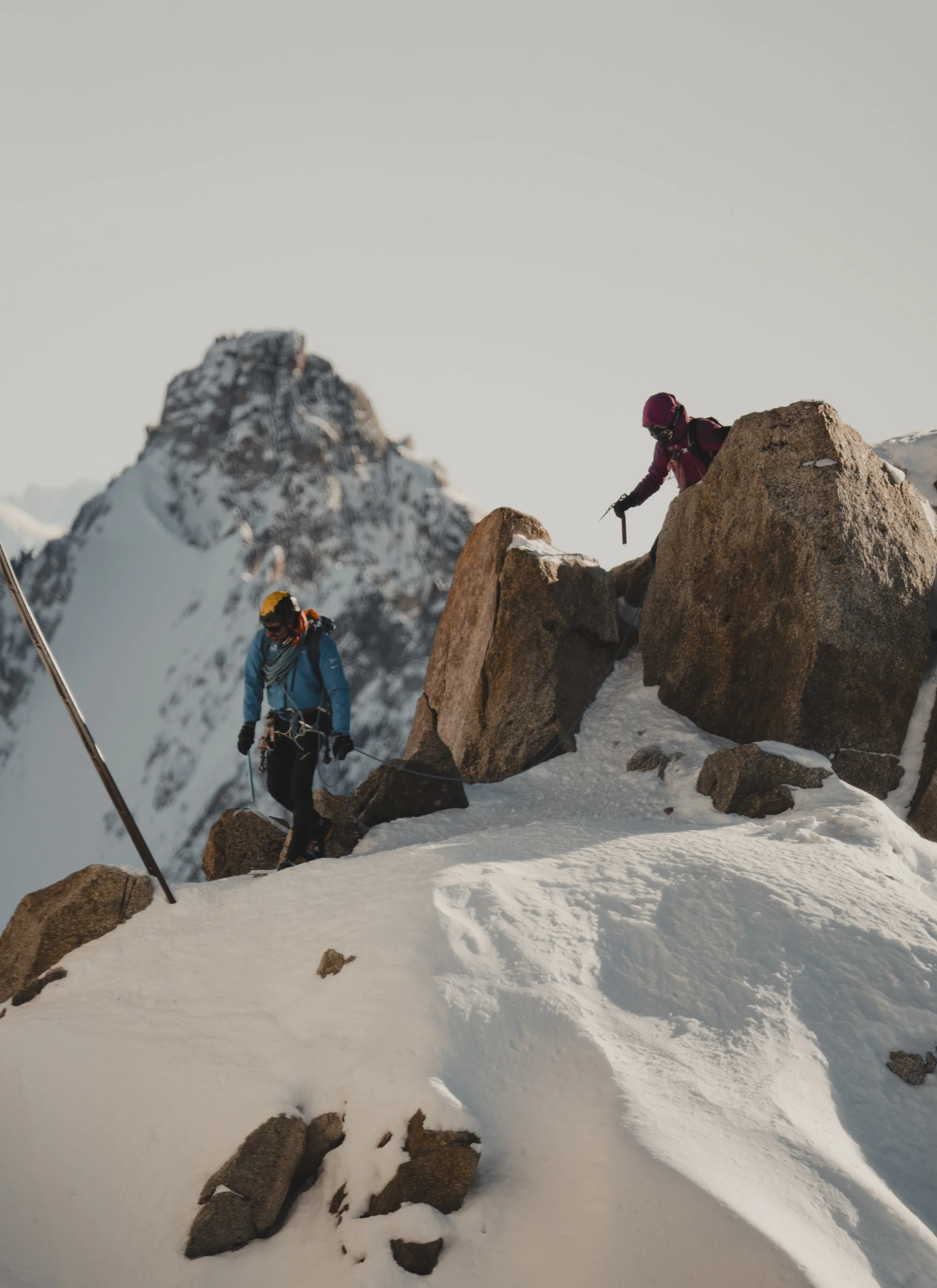 Aiguille du Midi Mont Blanc Mountain