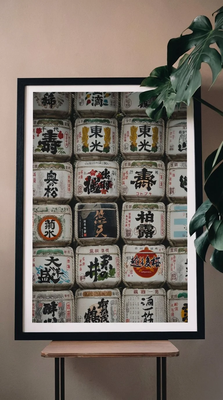 Sake Barrels