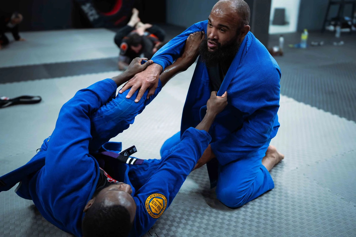 Brazilian Jiu Jitsu training at Base Defence Gym