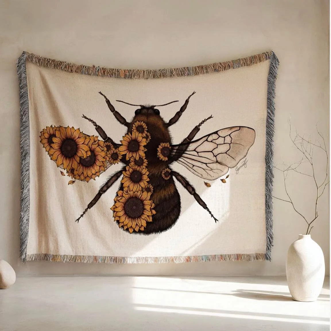 - Woven Blankets -

Sunflower Bee Blankets on SALE 

https://www.jessesamuel.com.au/shop-tSMIr/p/sunflower-bee-woven-blanket