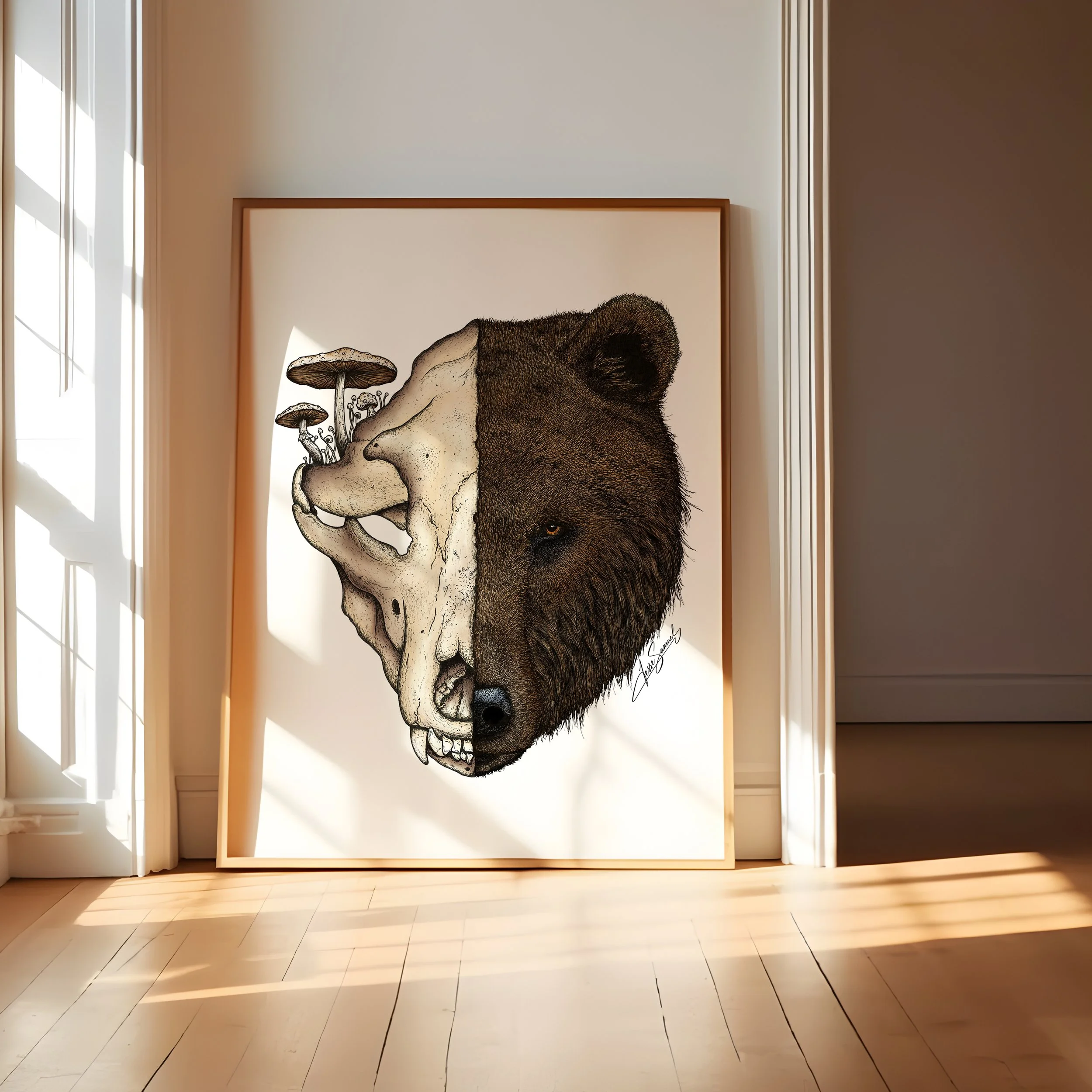 On Floor Mushroom Bear.jpg