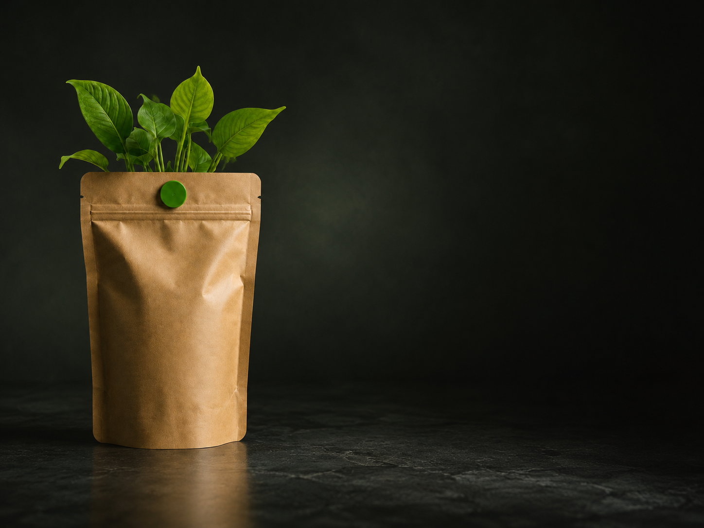 Bio-basierter Doypack für nachhaltige Markenwirkung und natürliche Verpackungsdesigns