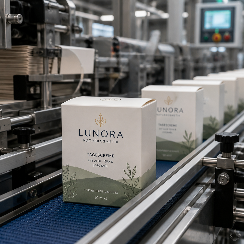Verkaufsfertige Produktkartons durch professionelle Konfektionierung