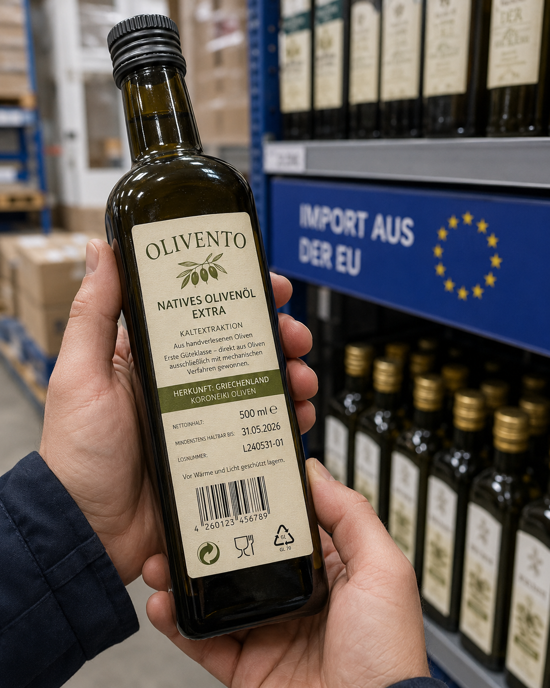 Verpackung und Etikettierung für Handel und Importeure