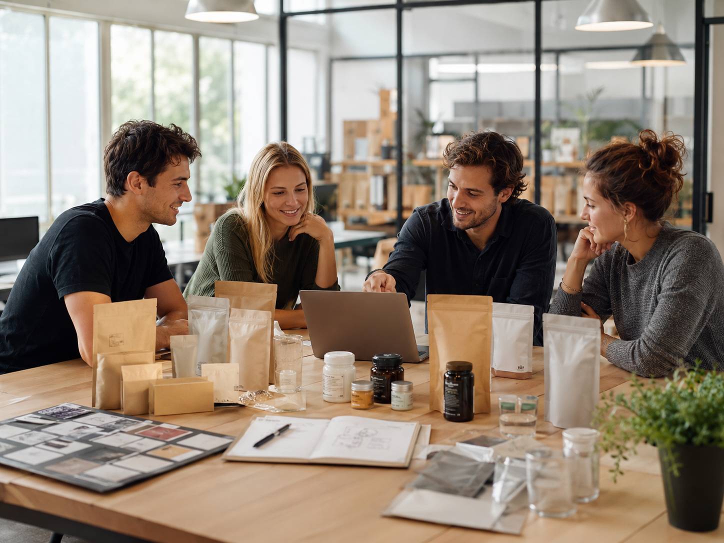 Lohnabfüllung und Verpackung für Start-ups und junge Marken