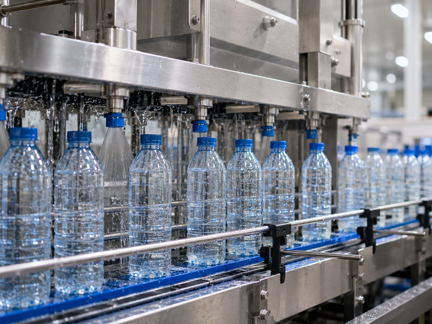 Hygienische Getränkeabfüllung in PET-Flaschen mit effizientem Materialeinsatz