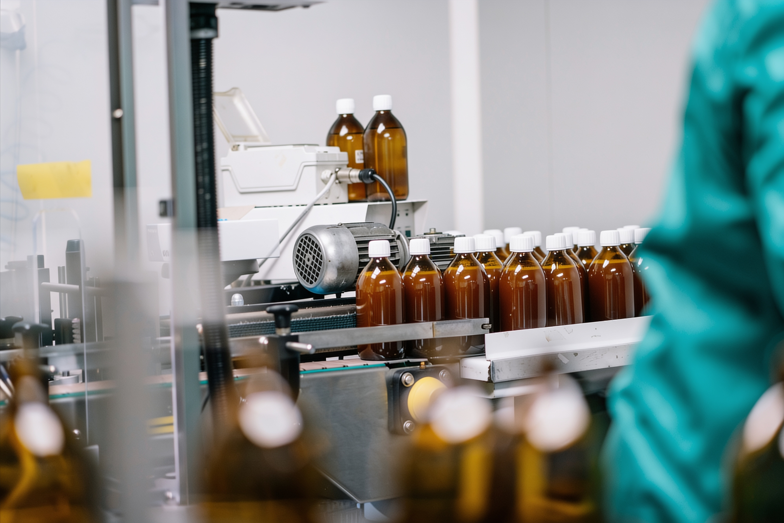 Endkontrolle in Abfüllung und Verpackung für Produktsicherheit, Kennzeichnung und zuverlässige Auslieferung