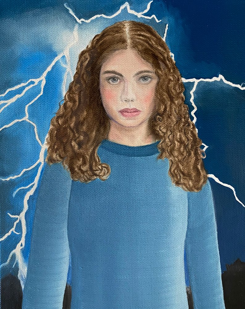 Mayyah, 2024, oil on canvas, 25 x 20cm