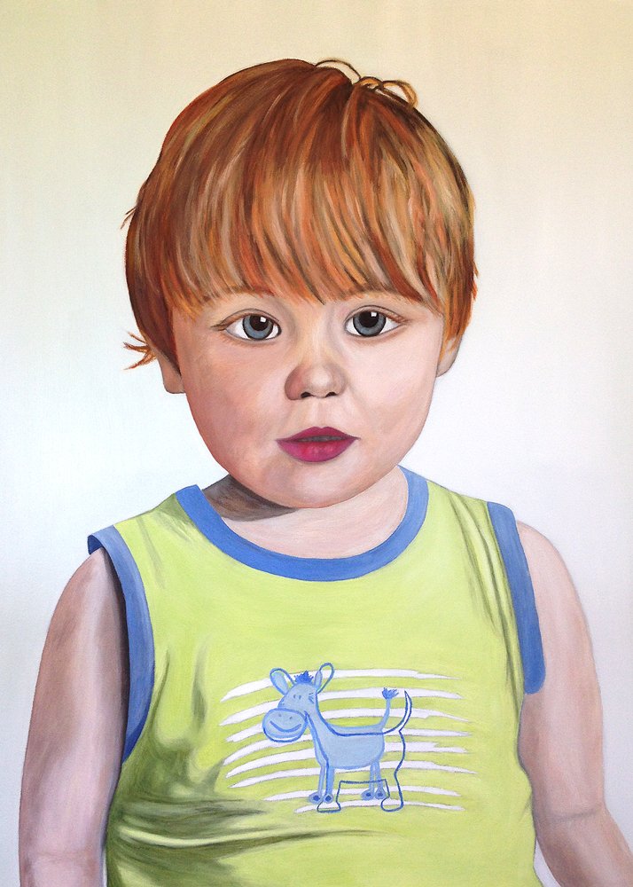 Daniel, 2013, oil on canvas, 102 x76cm