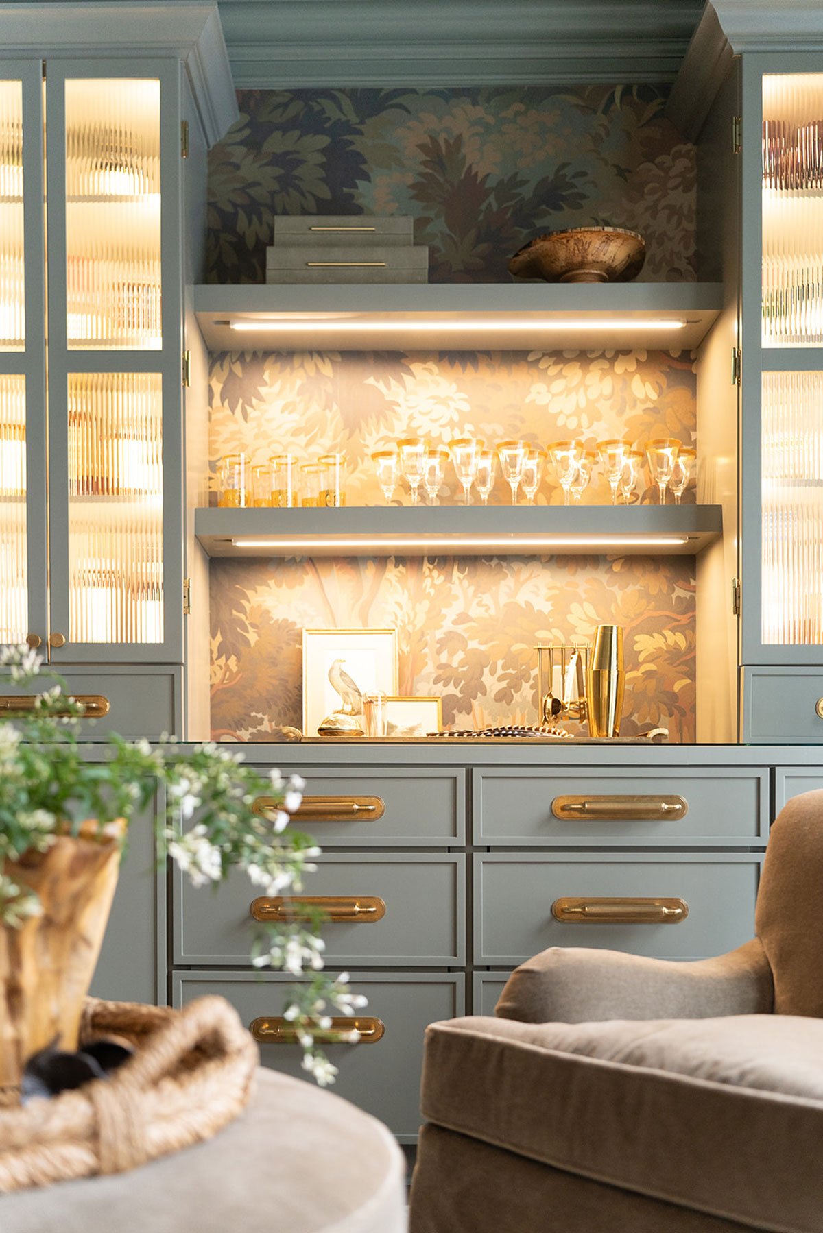 Traditional Home Bar, New York