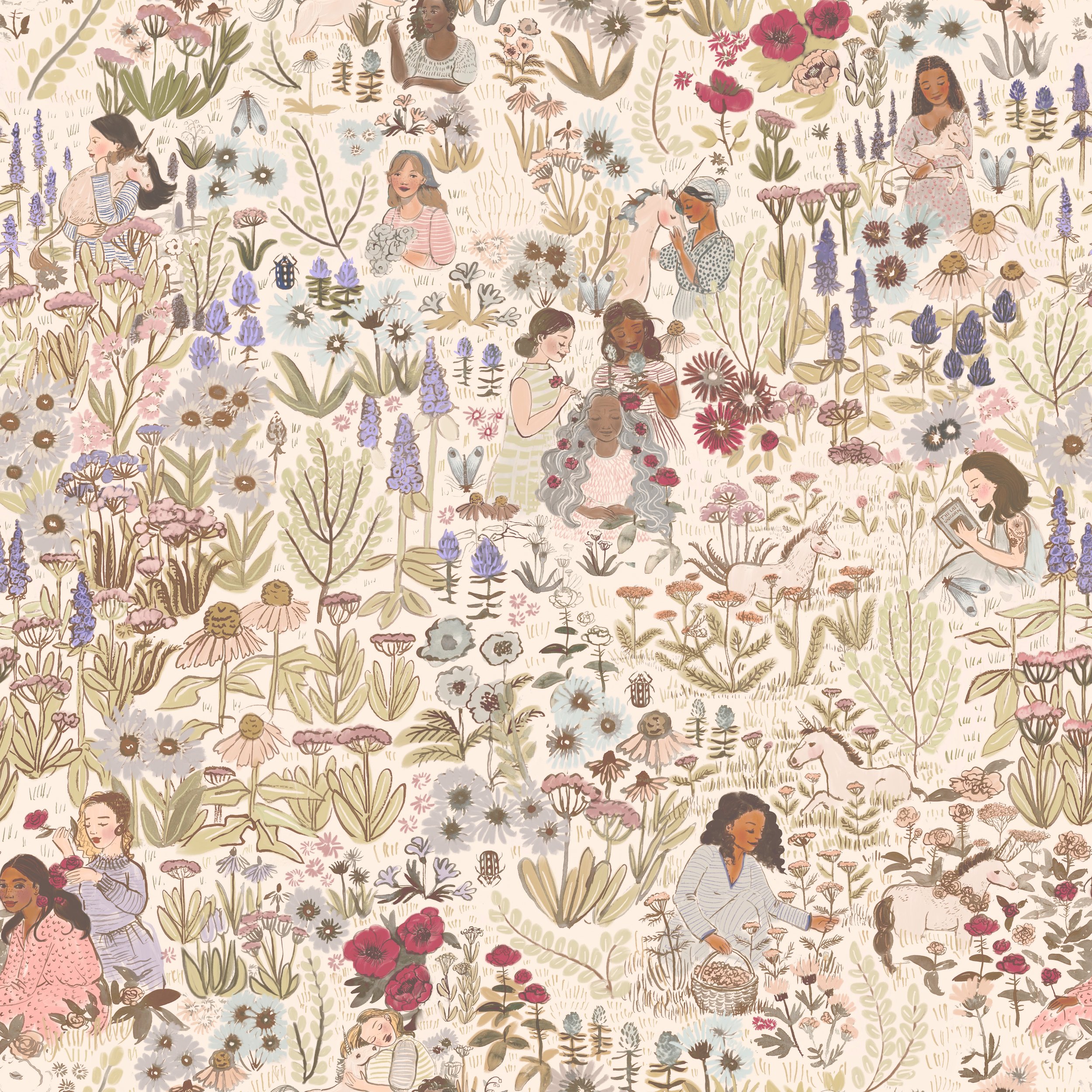 Unicorns in the Garden