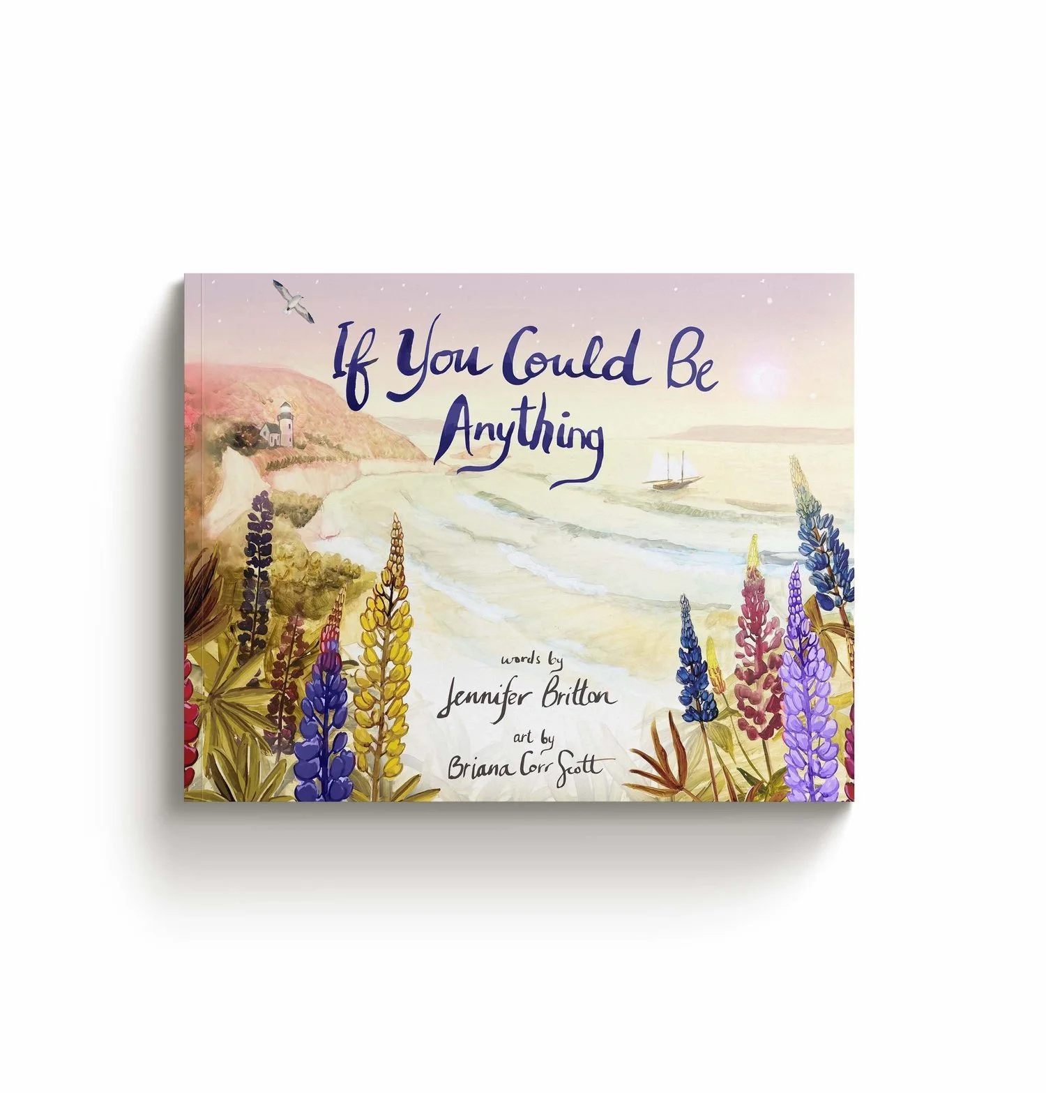 "Cover of the picture book 'If You Could Be Anything' illustrated by Briana Corr Scott"