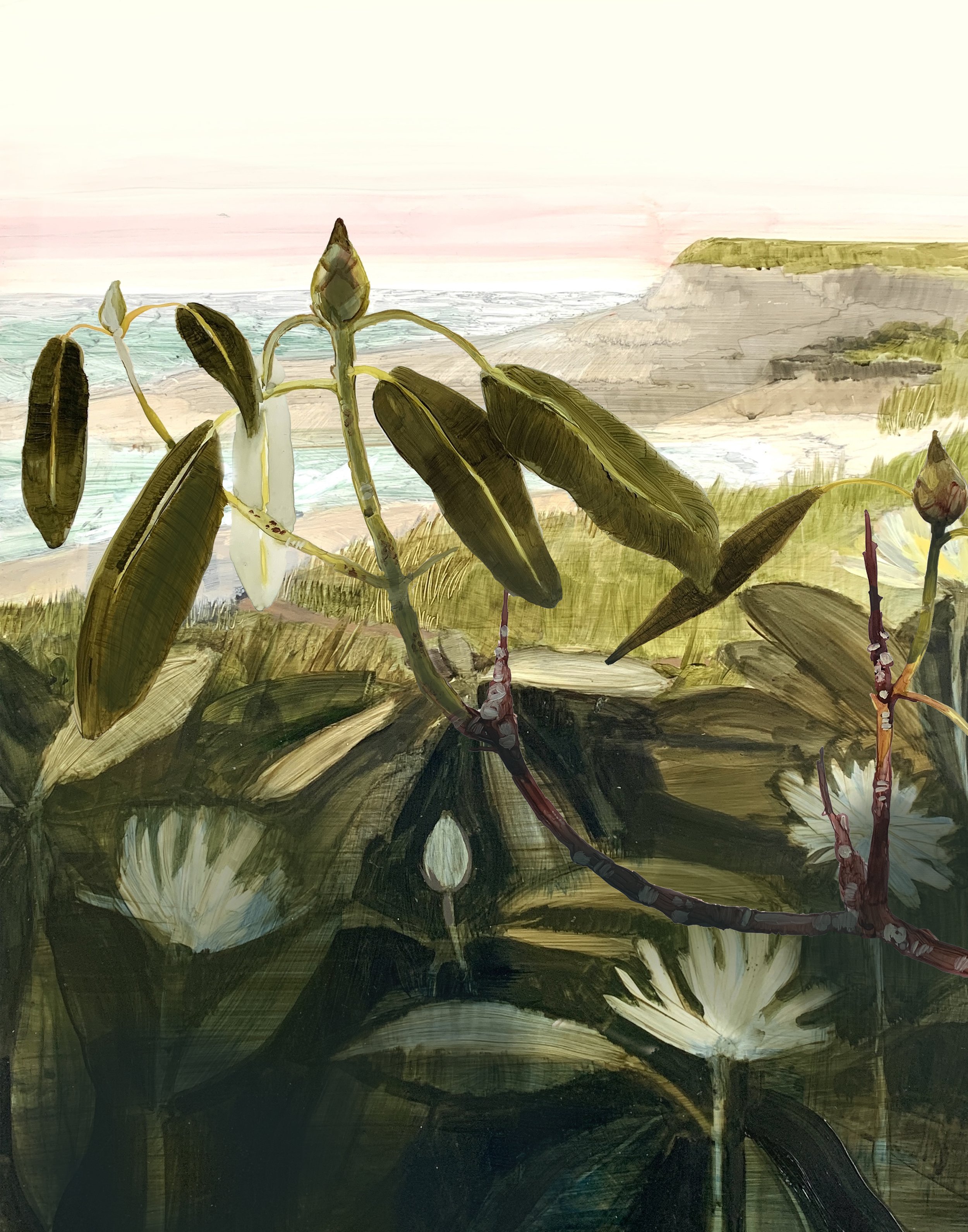 Rhododendron by the Sea