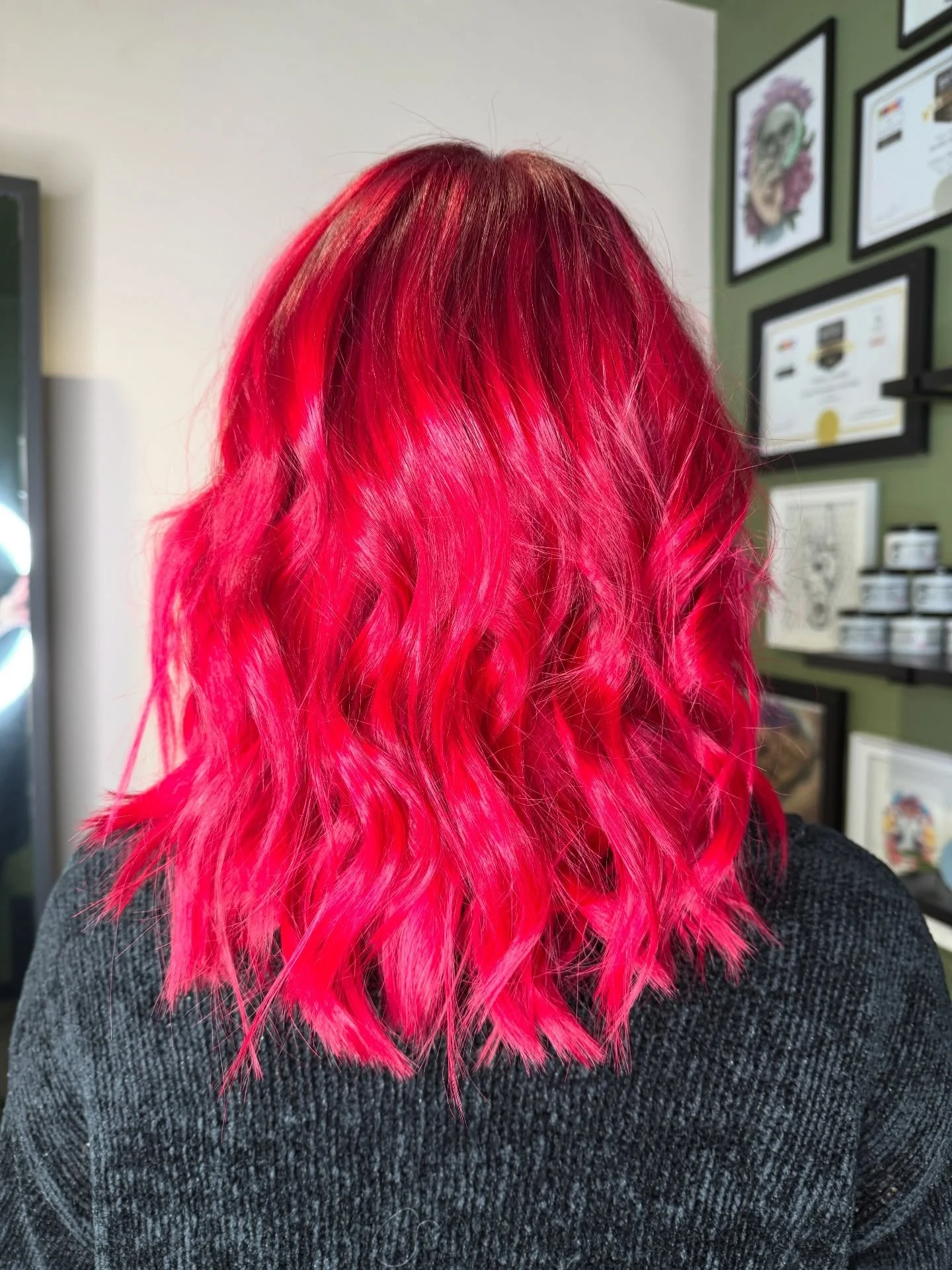 Red hair, don&rsquo;t care? 
Here&rsquo;s a few variations of red hair. We all know how messy I can be whilst painting your hair, but red has got to be the messiest, I always seem to be covered in it and a little red spot around my feet on the floor.