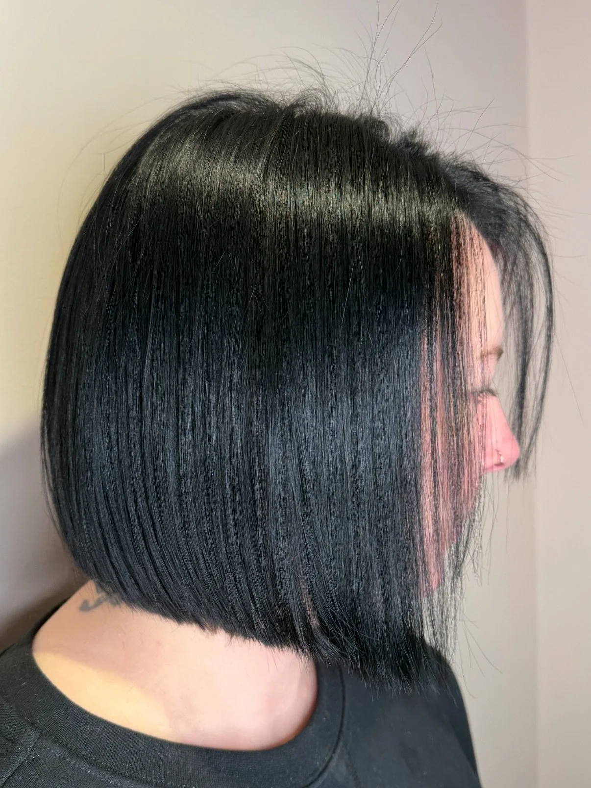 Is there a sexier colour combo though?! Perhaps not? 
I absolutely love these half and half colour placements! 
Sam had a big restyle too. I think the results speak for themselves 😍
Thinking of having a big change? My inbox is always open 📥

#halfa