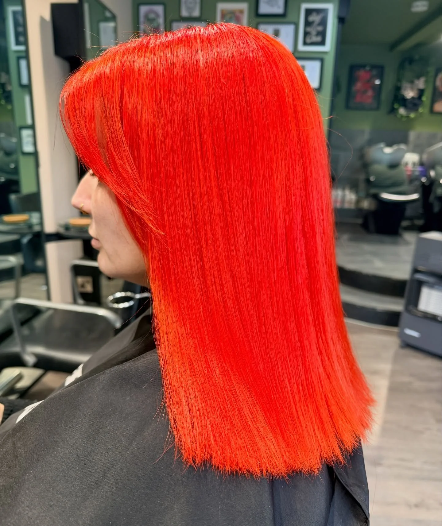 Orange but make it unforgettable. A bold refresh 🔥
Orange will always be Laura&rsquo;s colour&hellip; it just hits every time.

We pair it with a dark quarter panel for that depth and contrast and honestly, it gives the whole look that little someth