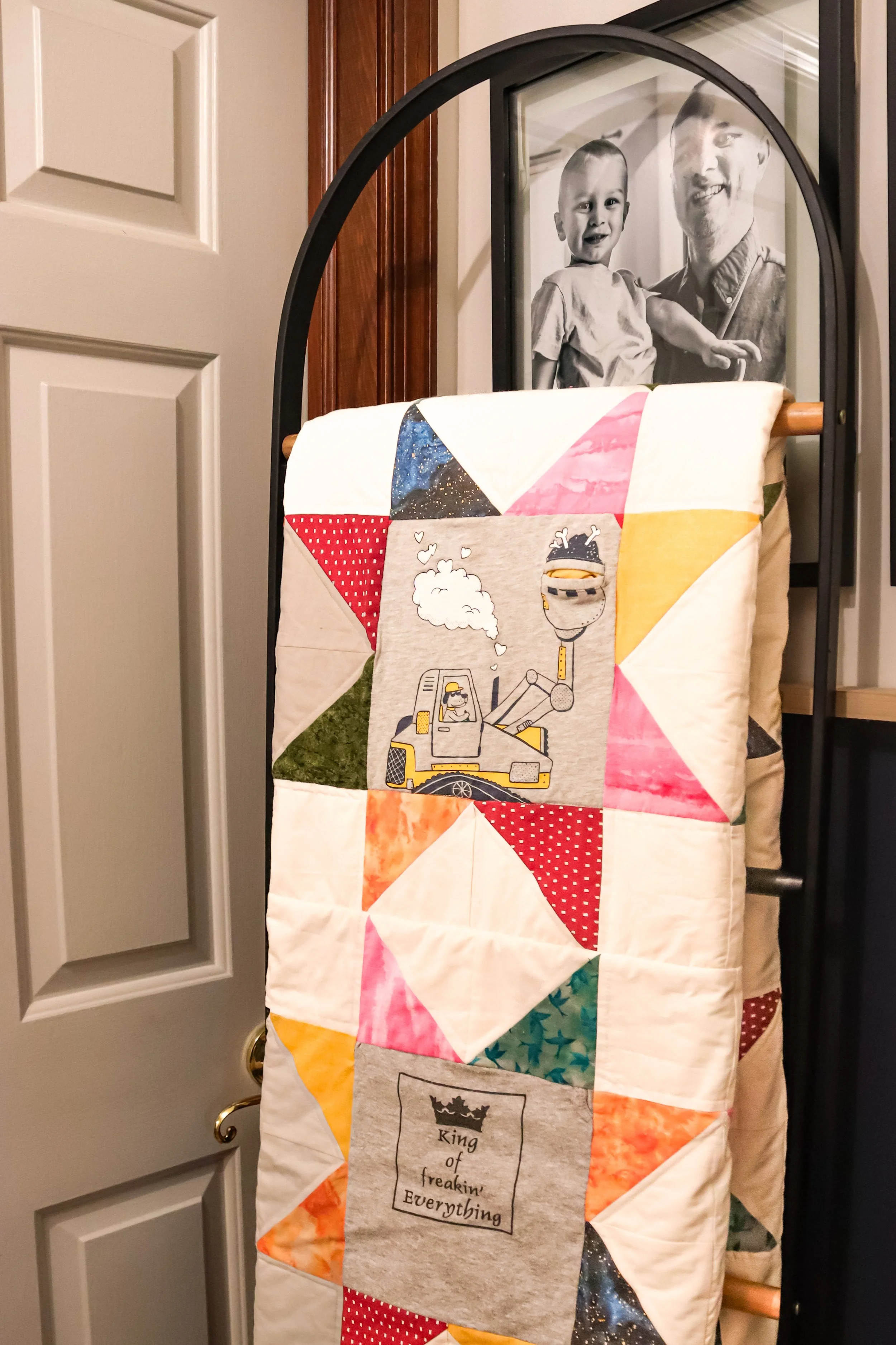 star design kids quilt