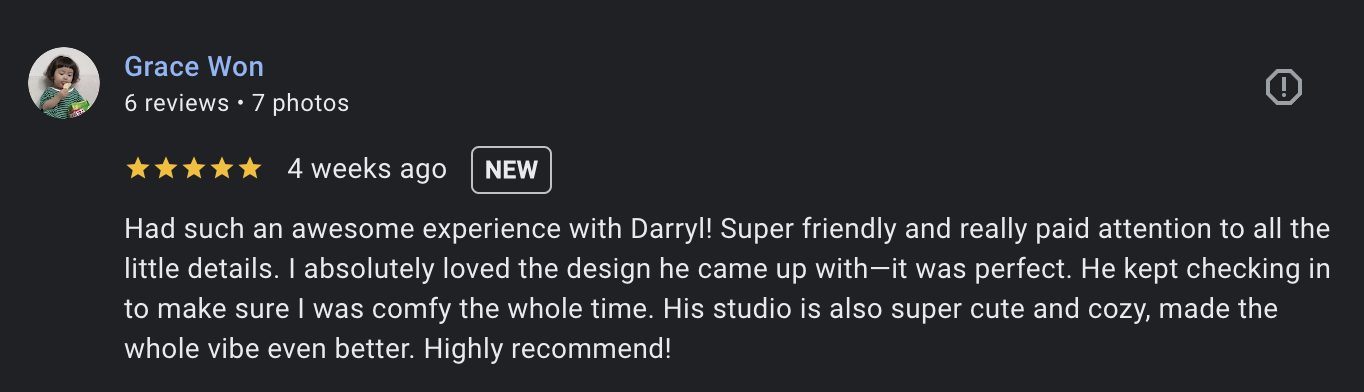 highest rated reviews