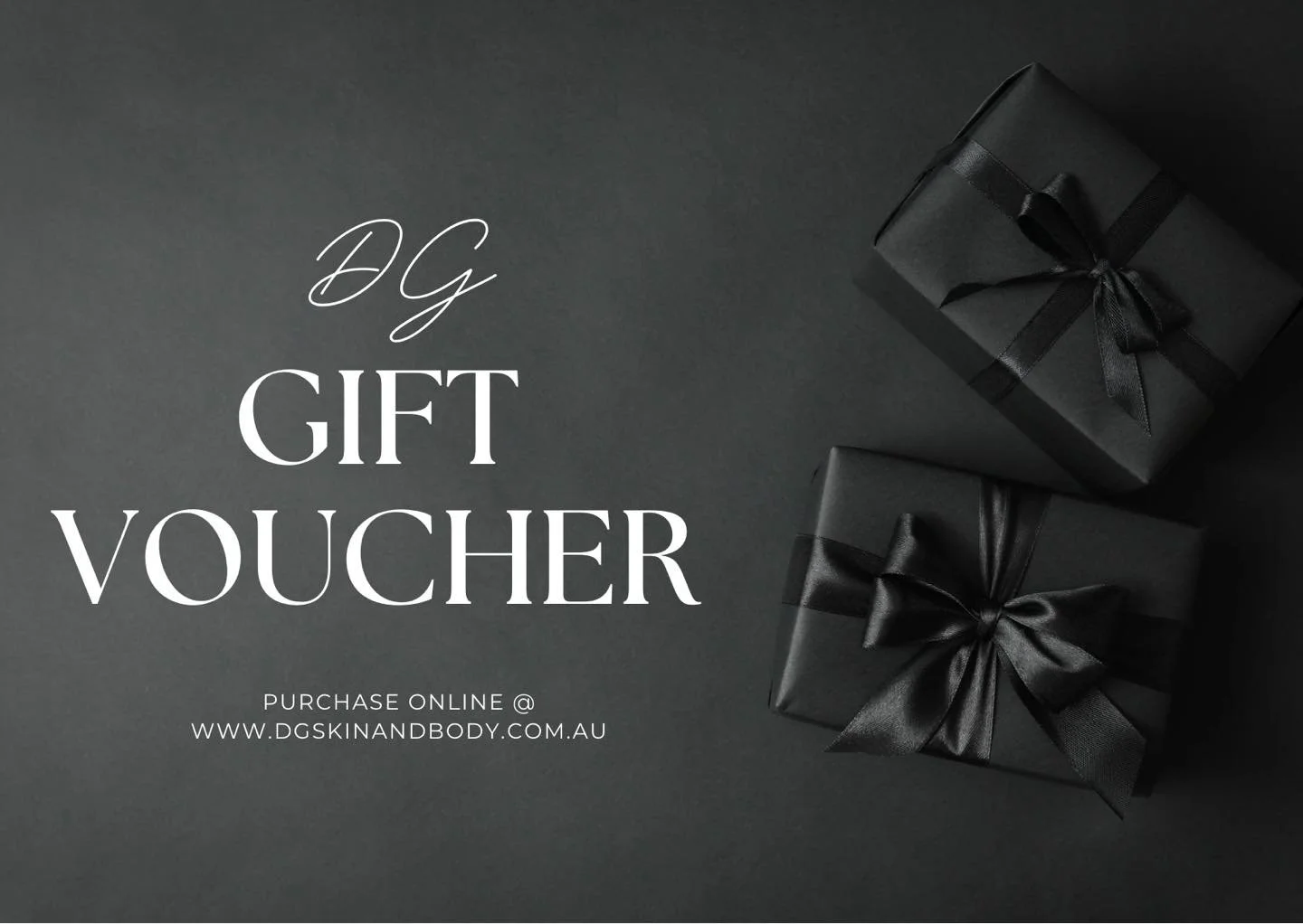 Our last day of trading today for 2026 🤍
Open today from 9&ndash;12pm 🎄
Beautiful gift vouchers available for your loved ones ✨

Vouchers can be purchased online @
www.dgskinandbody.com.au