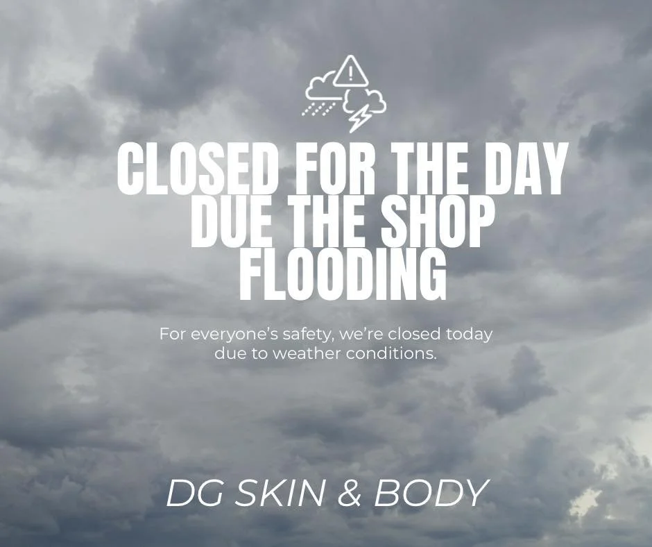 Unfortunately, due to cyclone weather and flooding affecting the clinic, we will be closed today.
The safety of our clients and team is our top priority.

Thank you so much for your understanding and continued support.
Please stay safe 🖤 We&rsquo;ll