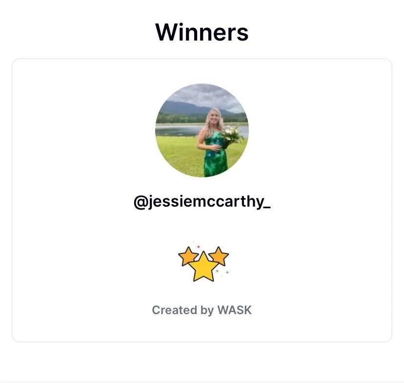 🤍Mother&rsquo;s Day Giveaway 🤍

We would like to sincerely thank everyone who entered our Mother&rsquo;s Day raffle and for all the incredible support through your likes, shares, comments and entries. The response was overwhelming and truly appreci
