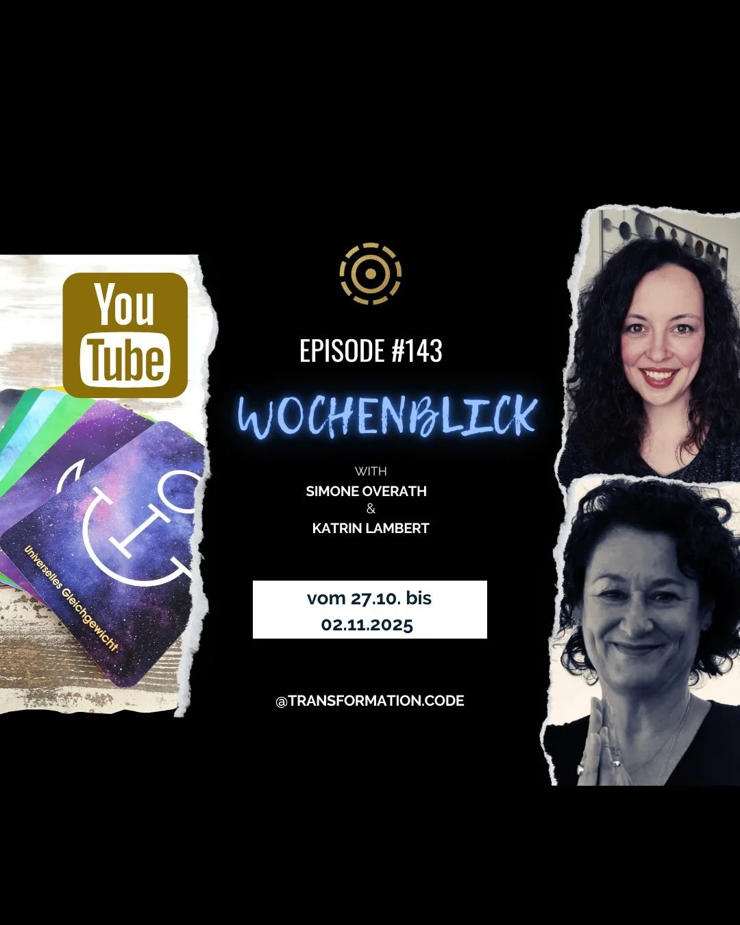 Das Video zum Impuls der Woche:

Schau dir das Wochenblick Video an:
https://youtu.be/4K5LwYyPGUU
.
.
.
.
.
#transformationcode #symbol #wochenenergie #tagesenergie #tageskarte @transformation.code @quantumtransformation @simone.overath_medium @schir