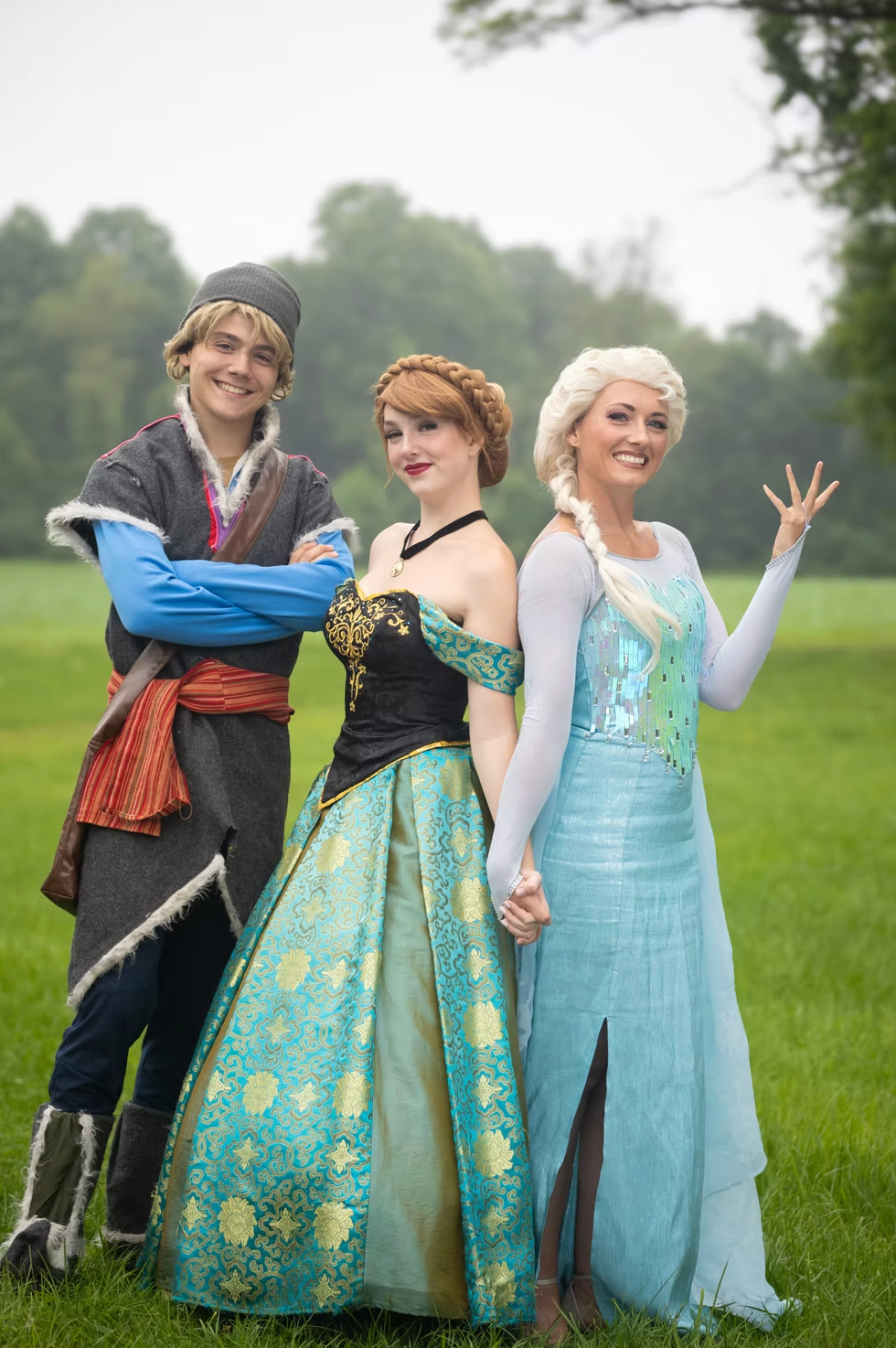 Princess character at a birthday party in Allentown PA