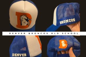 Denver Broncos Old School Logo Trucker Hat