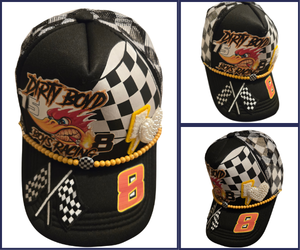 Dirty Boyd Boys Racing with necklace Trucker Hat