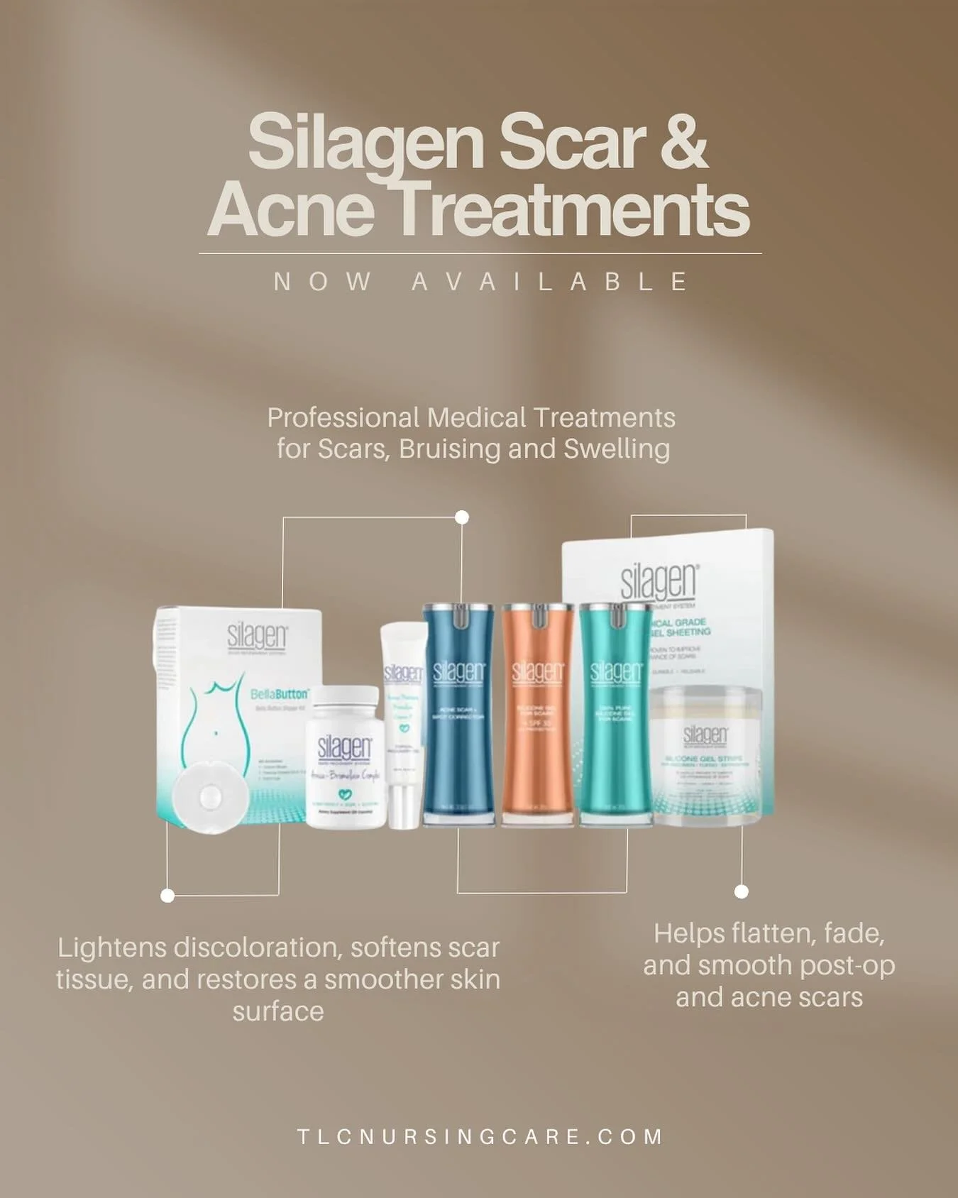 ✨ Your Scar &amp; Recovery Essentials, Now in One Place ✨

We&rsquo;re so excited to share that soon you&rsquo;ll be able to shop Silagen&rsquo;s medical-grade scar and recovery products right on our website! 🛒

For now, you can explore all the prod