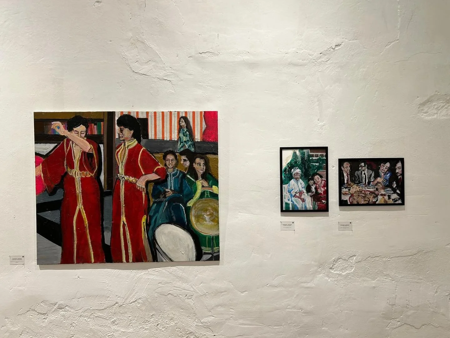 Merci &agrave; @offrecordprojects et son commissaire @yasminsarnefors - What faces do not say est visible &agrave; la Taverne Marrakech jusqu&rsquo;au 22 Fevrier 
&Agrave; ne pas manquer