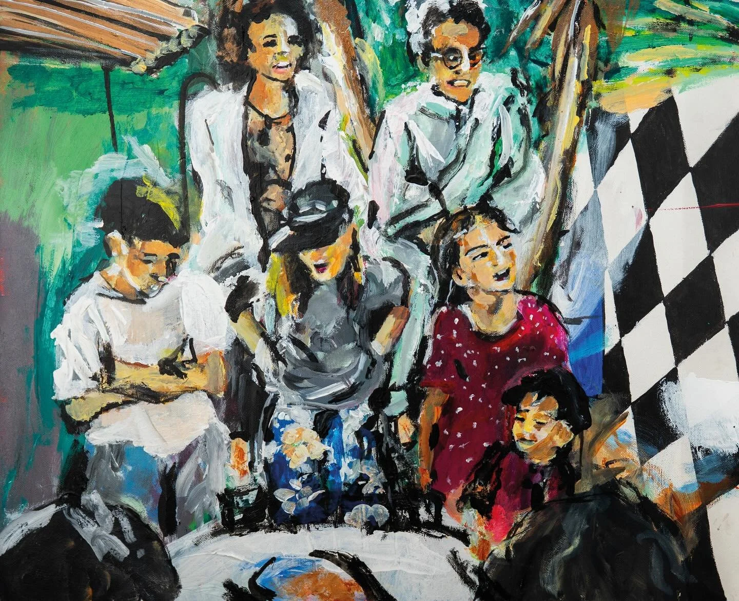 Ain&rsquo;t no children&rsquo;s game 

#paintings