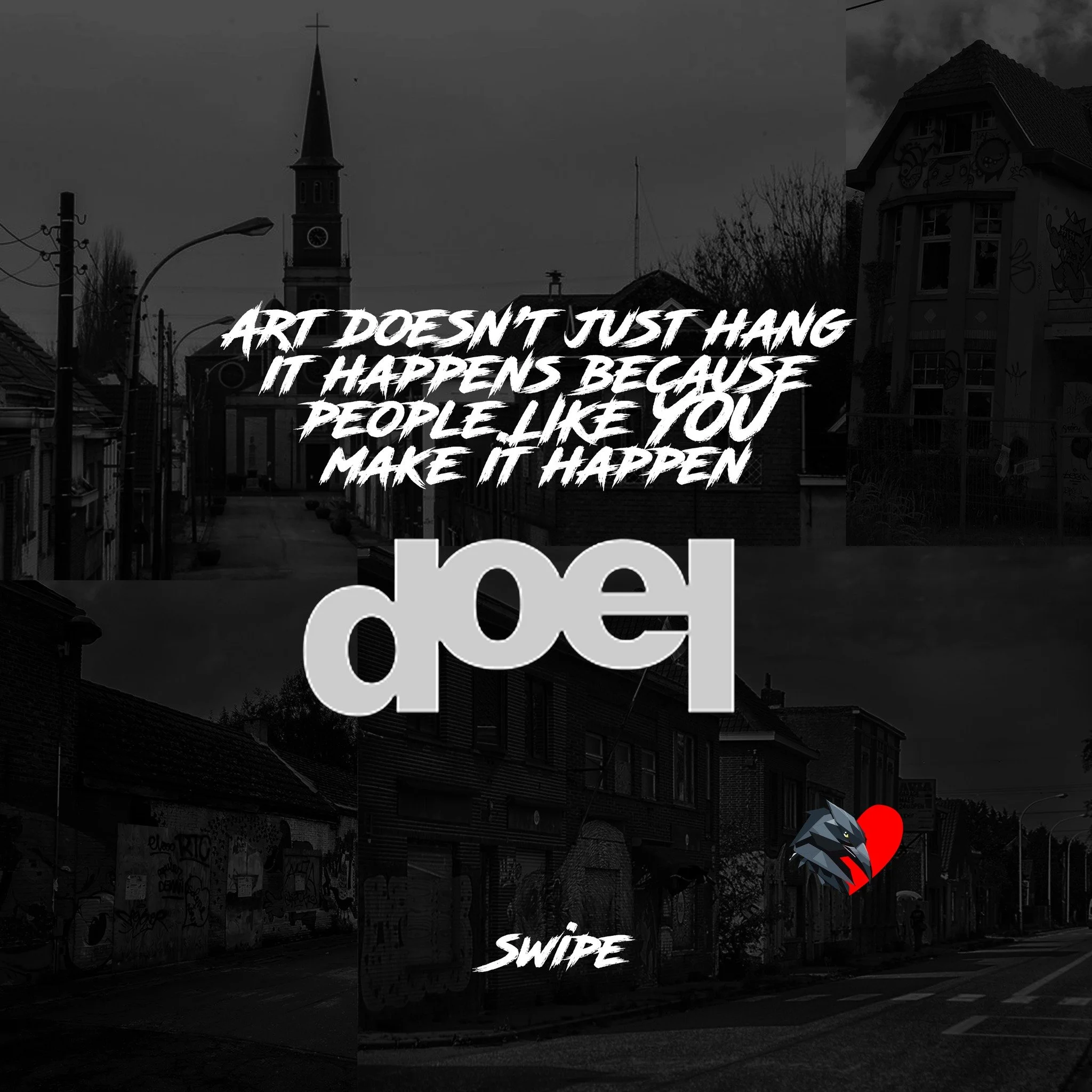 🎨 Doel breathes art again, murals, music, living history. 

Join the crew and help make the festival happen. 
No experience needed, just good energy. 

🔗 Sign up on our website!

#doelbelgi&euml;  #Vlaanderen #Antwerpen
#vrijwilligerswerk #voluntee