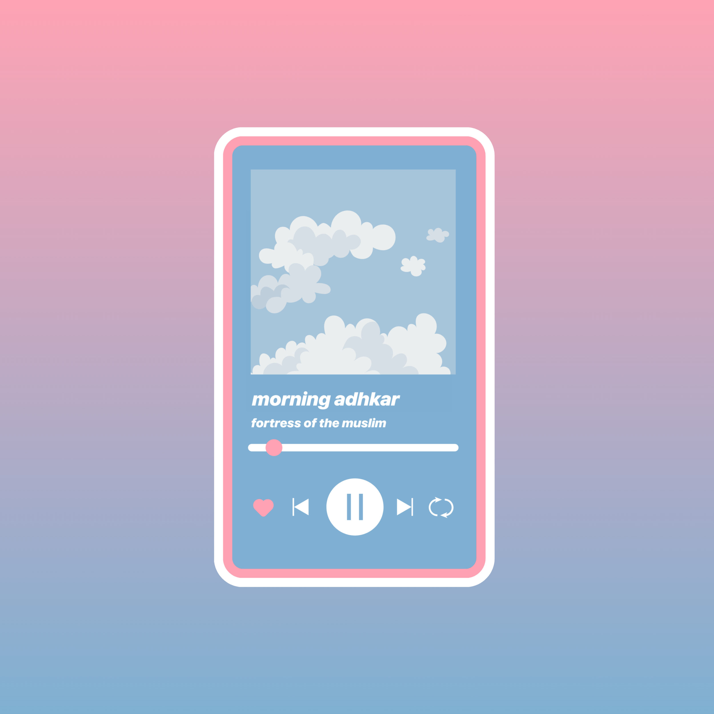 morning adhkar sticker