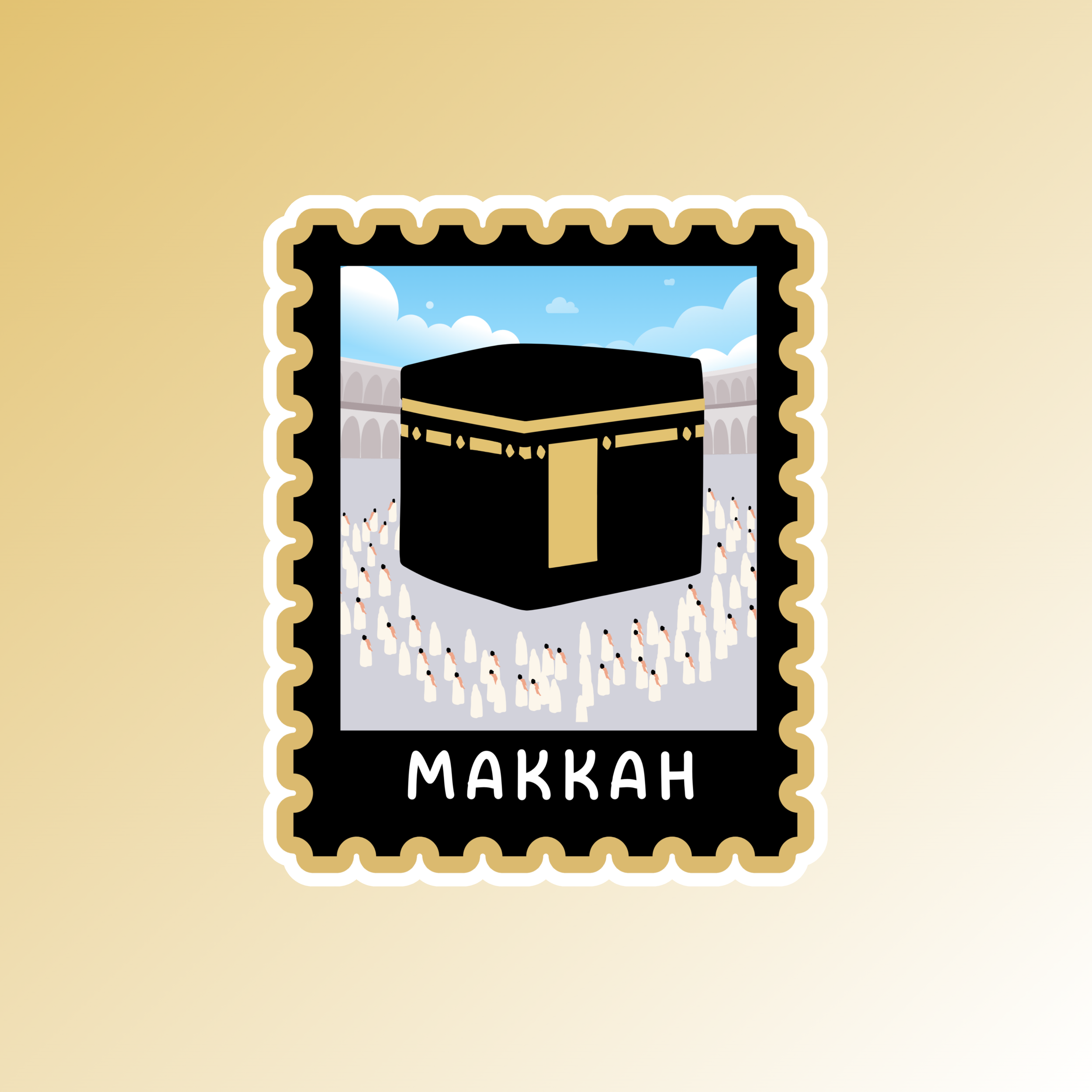 makkah sticker