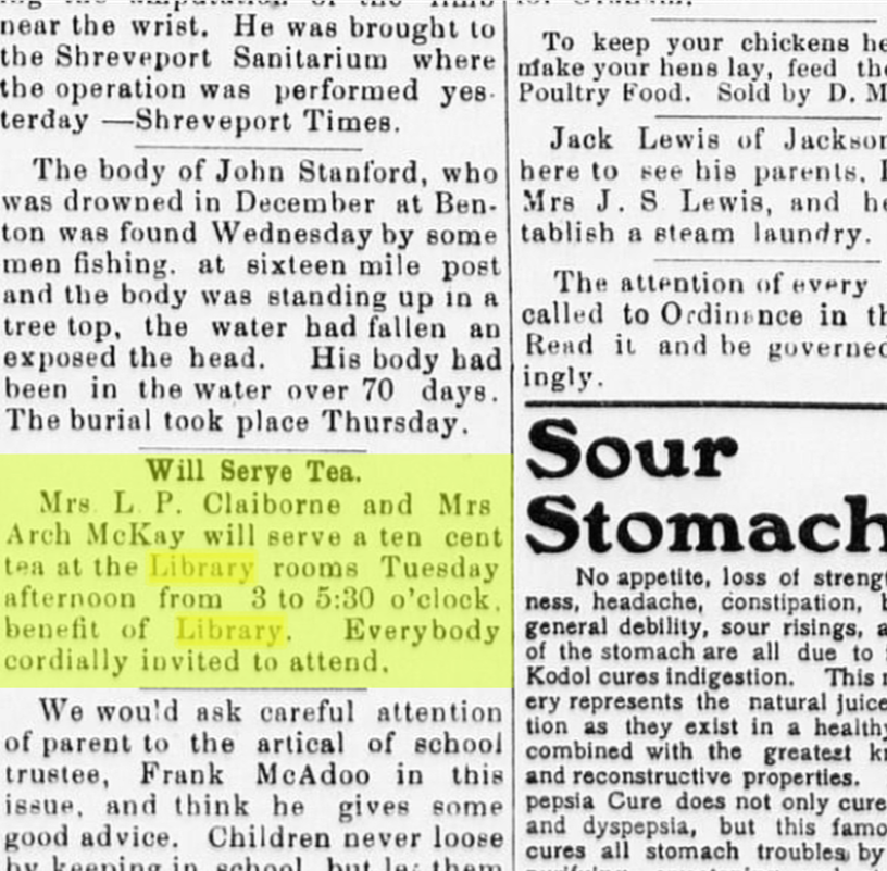 The Jimplecute, March 10, 1906, page 4. University of North Texas Libraries, The Portal to Texas History.