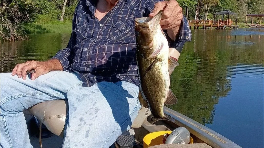A Fishing First…
