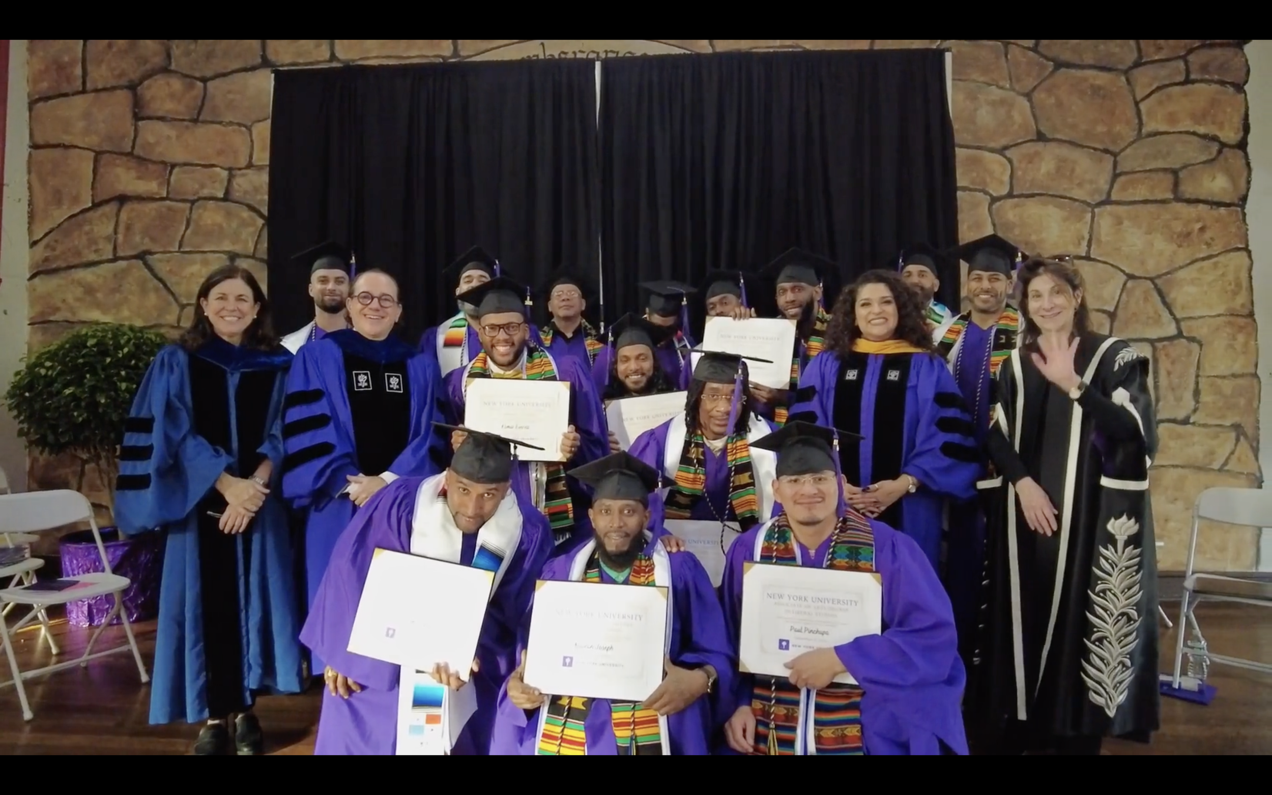 Behind the Scenes: Filming NYU’s Prison Education Program Graduation