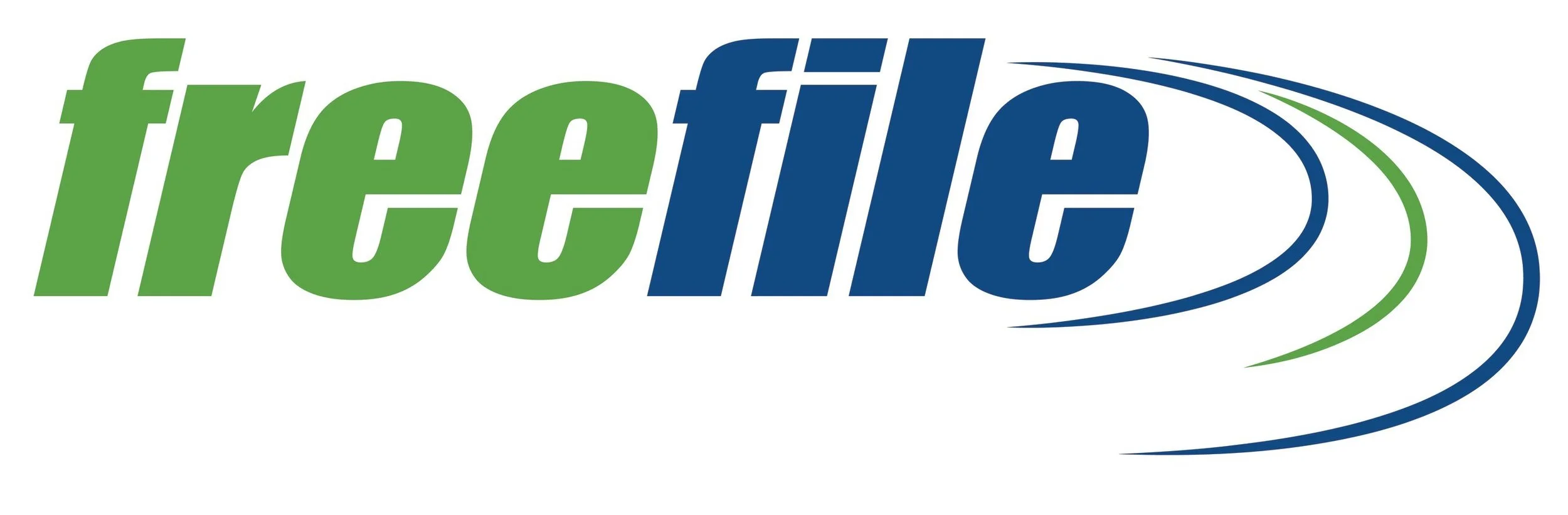 Logo of Treetop, with the word 'treetops' in lowercase, green and blue text, and green and blue swoosh designs around the text.